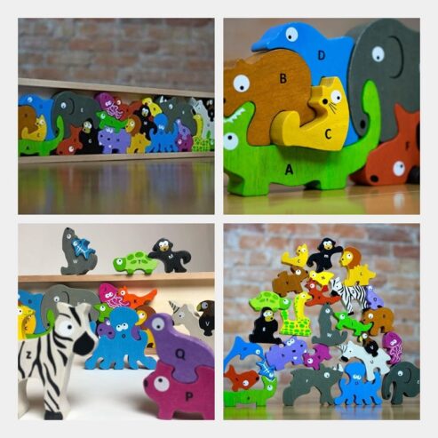 Animal Parade A to Z Puzzle