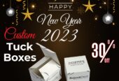 Get Amazing 30% Discount Offer For Custom Tuck End Boxes On Happy New Year – Verdance Packaging