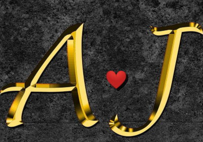 HD-wallpaper-aj-logo-love-name-together