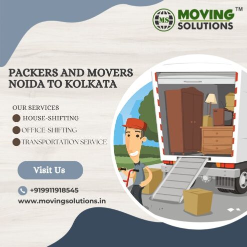 Best Packers and Movers Noida to Kolkata Services and Charges