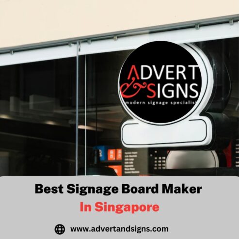 Signage Board Maker In Singapore/Custom Signage Design