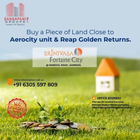 Open Plots for Sale in Kurnool || Anantapur || Hyderabad || Dandapani Groups