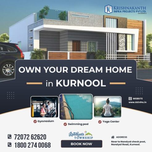 houses for sale in kurnool || Villas || Independent Houses || Commercial Complex || Buy || Krishnakanth Infra Projects