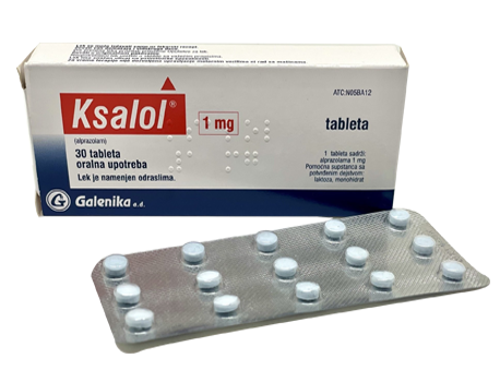 Buy Ksalol 1 Mg Tablets | Online Medicate