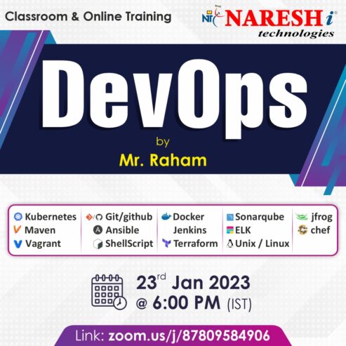 Attend Free Demo On DevOps by Mr. Raham.