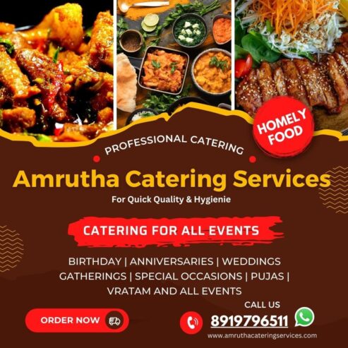 Indian food catering services near me | indian food catering for small party in Kurnool