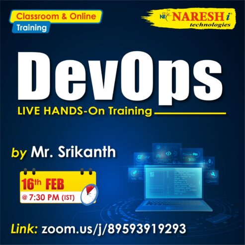 👉Attend Free Demo On DevOps by Mr. Srikanth.