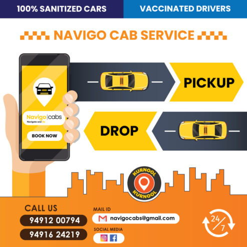 long distance trips || city tours || airport cab || 24/7 taxi services in Kurnool