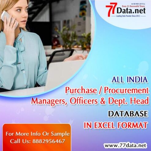 B2B Database Providers in India