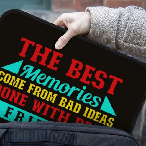 Best Friend Quotes iPad Sleeve