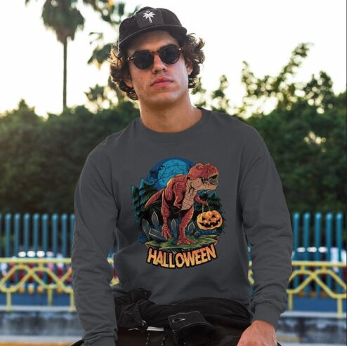 T-Rex Halloween Sweatshirt