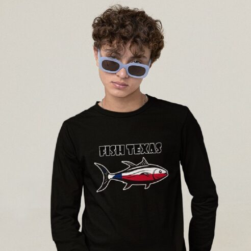 Fish Texas Long Sleeve T-Shirt