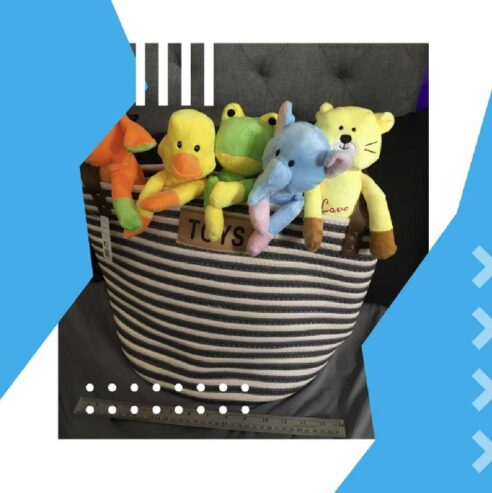 Cotton Rope Pet Toy Storage Basket