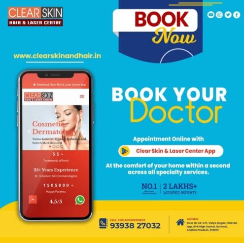 Best Hospital for skin treatment in kurnool