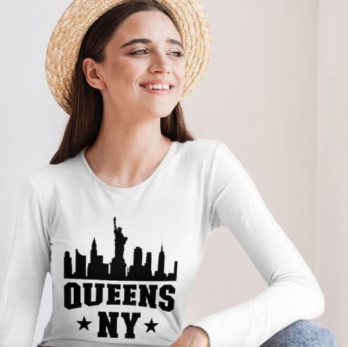 Print Long Sleeve Tee