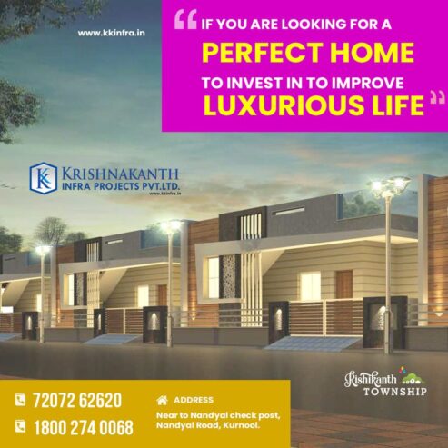 kuda approved layout houses for sale in kurnool || Villas || Independent Houses || Commercial Complex