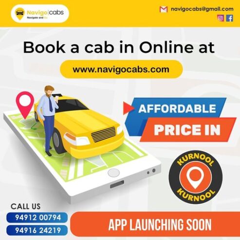 corporate transportation || public transportation || local transportation || 24/7 taxi services in Kurnool