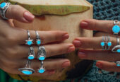 Buy Sterling Silver Turquoise Ring at Wholesale Prices from Rananjay Exports