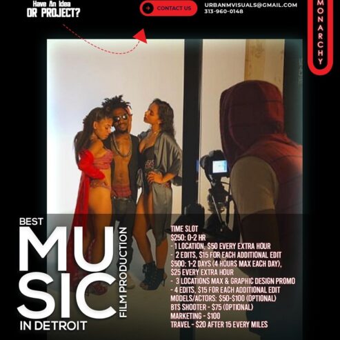 Urban M. Visuals – Photography, Film and Music Production Company