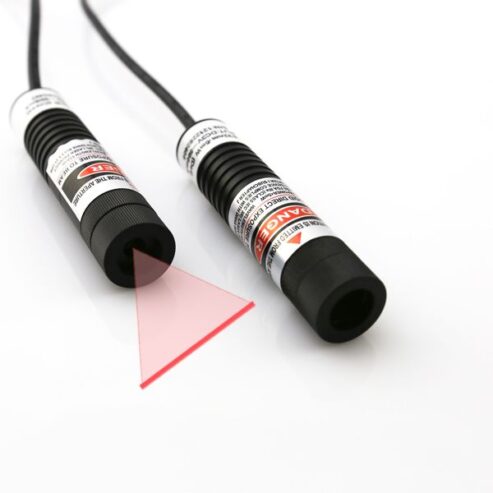 How to operate machinery processing device of 635nm red line laser module?