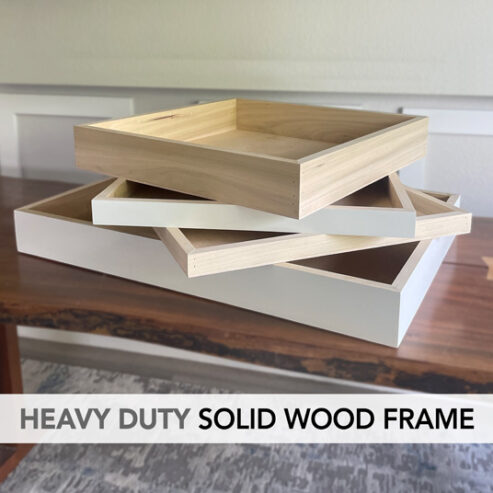CanvasLot Custom Wood Panel for Painting – Buy 1 Get 1 Free