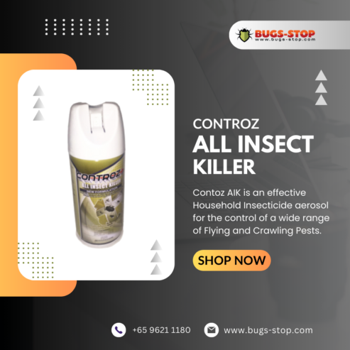 Controz All Insect Killer for Flies and Mosquito Control in Singapore