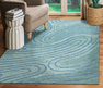 Canyan-Hand-Tufted-Wool-and-Viscose-Floor-Carpet-Blue-6-x-4-Feet