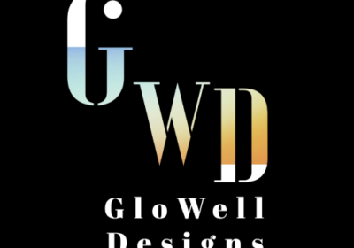 Logo_-_GloWell_Designs_-_Black