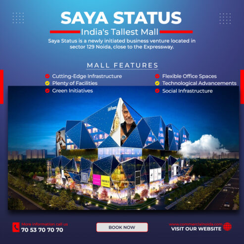 Saya Status The Tallest Mall Of India