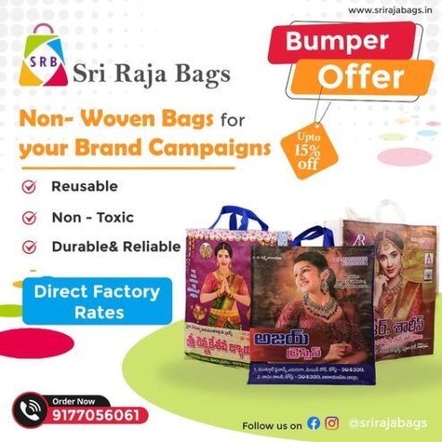Top W-Cut Plain Bags Manufacturers || Bulk Purchase: Wholesale W-Cut Bags from direct to factory rates