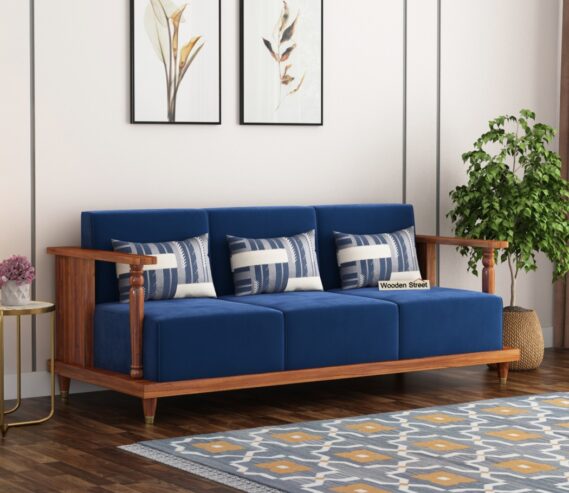 Elevate Your Living Space with Exquisite Wooden Sofa from WoodenStreet