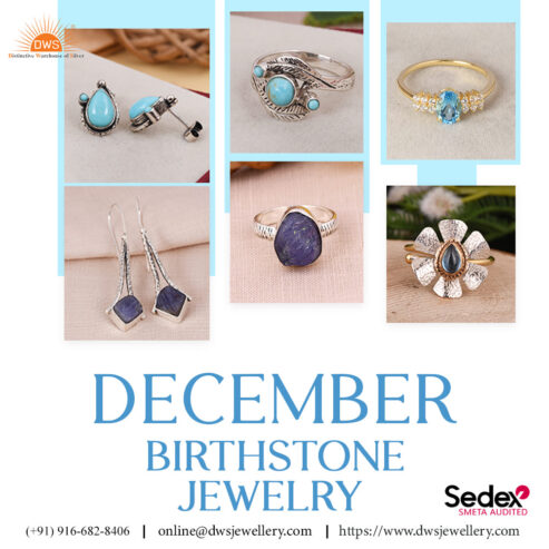 Get Stunning December Birthstone Jewelry at Unbeatable Wholesale Prices – Visit DWS Jewellery Now!