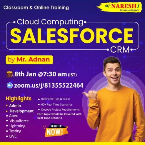 Saleforce Course Training in Hyderabad – Naresh i Technologies