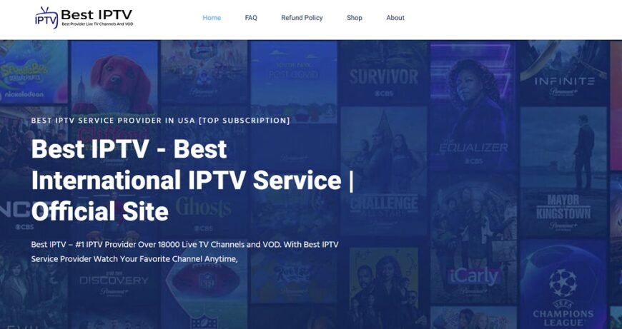 Best IPTV Service Provider Subscription Official