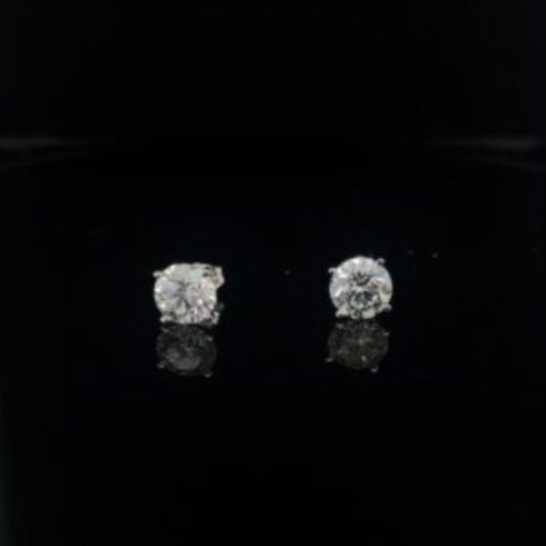 Buy White Gold Earrings Online