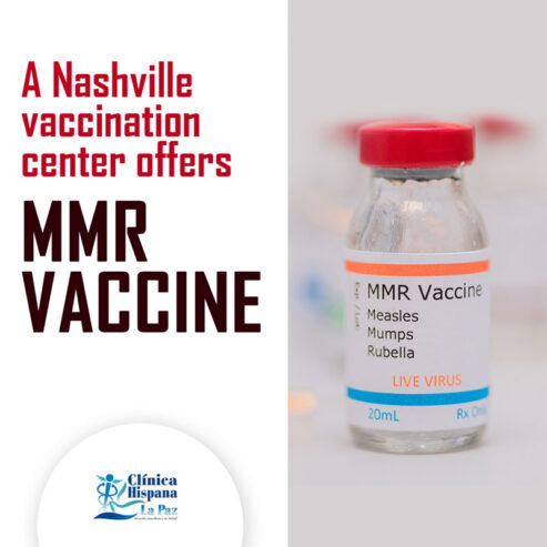 A Nashville vaccination center offers MMR vaccine