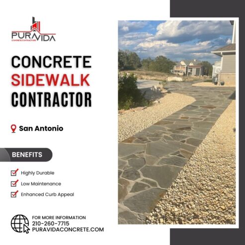 Trusted Concrete Sidewalk Crafters In San Antonio