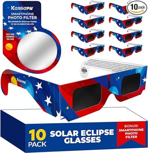 Solar Eclipse Glasses Approved 2024