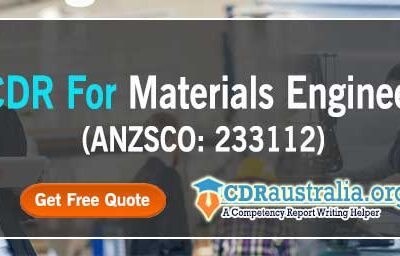 CDR-For-Materials-Engineer-ANZSCO-233112