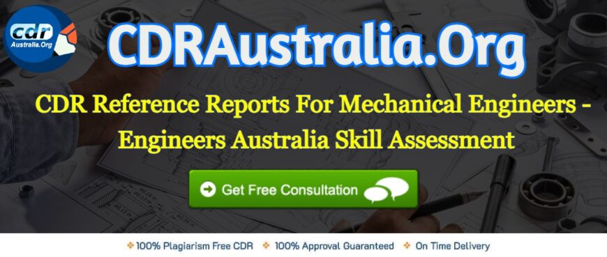 CDR Reference Reports for Mechanical Engineers by CDRAustralia.Org – Engineers Australia