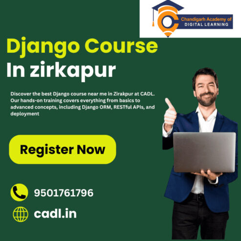 Django course near me in Zirakpur at CADL