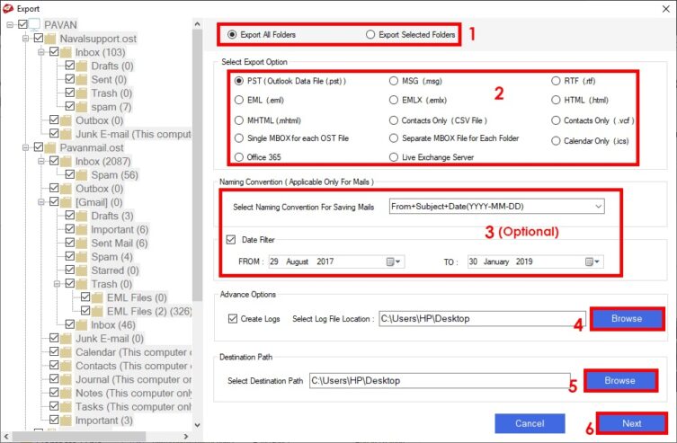 MailsDaddy OST to PST Converter