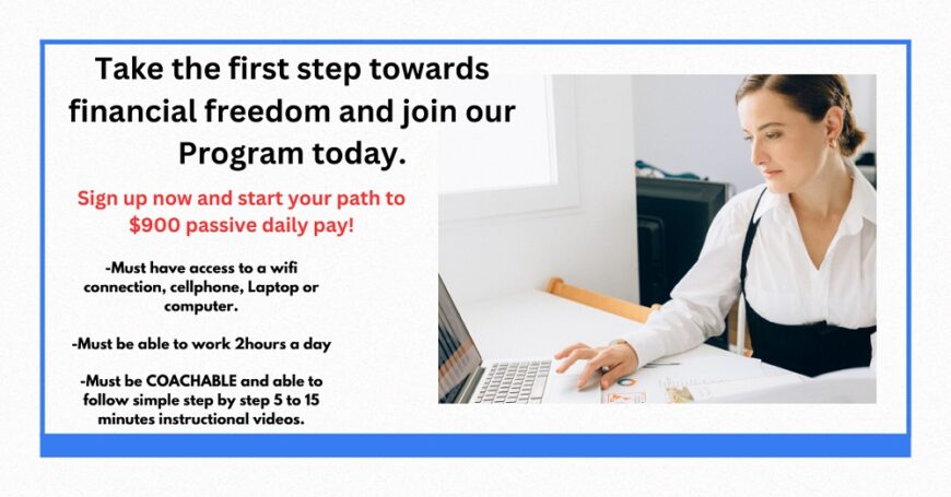 $900 a day could be yours. Think it’s too good to be true? We’ll show you how it’s done.