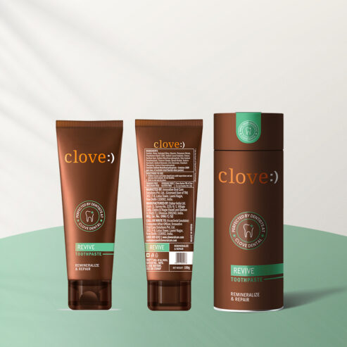Remineralize Your Teeth Enamel with Clove Revive Toothpaste