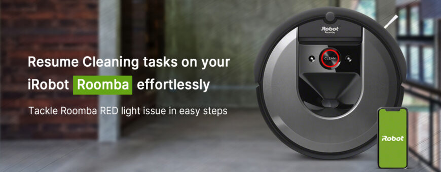 How to fix Roomba Red Light Issue?