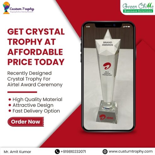 Acrylic Trophy at Affordable Price