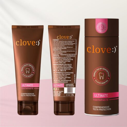 Get Healthy Smile with Clove Ultimate Anti Cavity Toothpaste