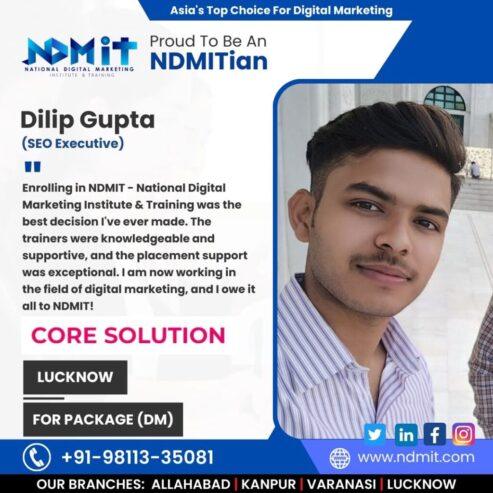 NDMIT – Digital Marketing Course In Lucknow