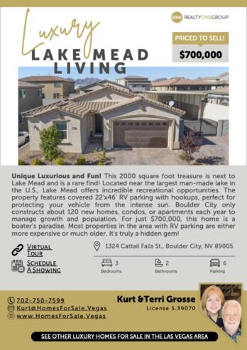 1324 Cattail Falls, Boulder City, NV
