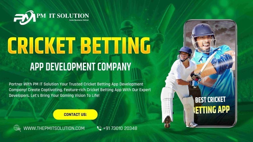 PM IT Solution – Leading Cricket Betting Game Development Company